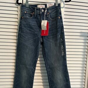 Lucky Brand Zoe High Rise Straight Leg Jeans 00/24R